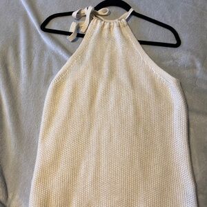 360 Cashmere Rhiannon Tie Strap Halter Top, cashmere